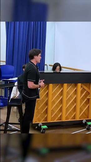 “Nine” in rehearsal: Steven Pasquale and Shereen Ahmed perform “Unusual Way”