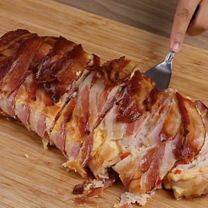 22K views · 133 reactions | I always make this chicken with bacon and cheese recipe when I have family lunch. It's simply irresistible! | Recipe Manual | Facebook