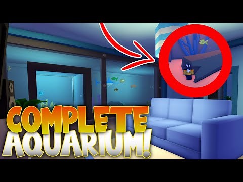 COMPLETING THE NEW "AQUARIUM" UPDATE! Tropical Resort Tycoon Roblox