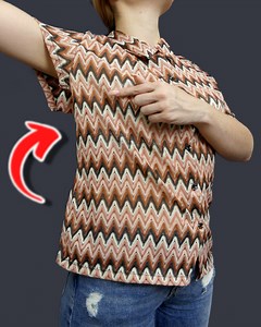 41K views · 559 reactions | How to upsize a blouse so that it fits perfectly without adding fabric | MomCut - Deutschland | Facebook