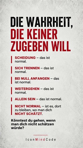 Diese bittere Wahrheit über Beziehungen will niemand hören! 🤫⏳#wahrheit #selbstliebe #weisheiten