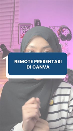 Septia Ratnasari on Instagram: "Udah pernah cobain fitur remote presentasi di Canva belum? 👀 Sekarang gak perlu klik manual di laptop lagi, cukup scan dari HP dan langsung connect! 🔥 Apalagi ada animasinya juga, jadi presentasimu makin seru 😍 Kalian tim ‘baru tau’ atau ‘udah sering pake’? 😆 Tulis di kolom komentar ya 👇 Jangan lupa save biar gak lupa dan tag temen yang sering presentasi bareng kamu! 💼💜 #canvahacks #presentasi #canvaapp #canvaindonesia #tipsproduktif"