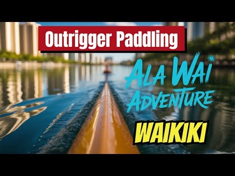 Outrigger Canoe Paddling in Waikiki | Ala Wai Canal Adventure in Hawaii