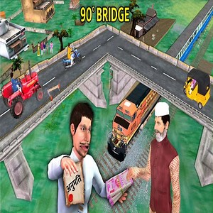 Railway Over Bridge 90° Turn Bridge Pagal Engineer Hindi Kahaniya Moral Stories Funny Comedy Video | Khushi Stories