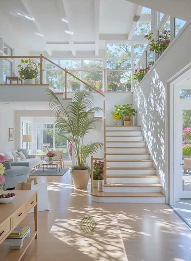 Scandinavian or modern minimalist style home interior #interiordesign #homedecor #architecture