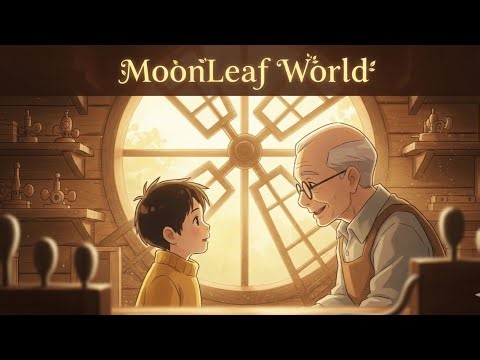 A Boy, A Windmill, and a Quiet Lesson About Patience | Ghibli-Style ASMR Short Film