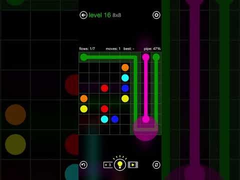 FLOW FREE PLAY 100% CLASSIC 8X8