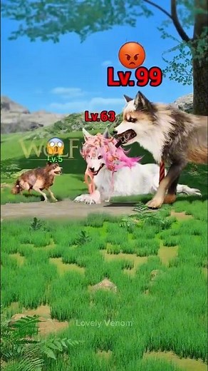 Level 5 Wolf’s Crazy Journey to Level 199 | Epic Wolf Evolution Story 🐺🔥