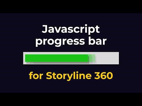 Create a Progress Bar in Storyline 360 with Javascript & GSAP