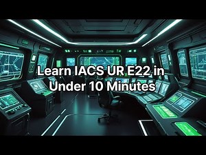 Learn IACS UR E22 in Under 10 Minutes