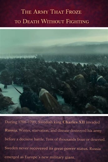 The Army That Died Before the Battle | Charles XII