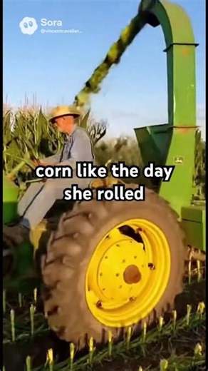 Chopping corn on the dairy. #ai #dairyherd #dairyfarm #johndeere #farming #cool #viral #corn