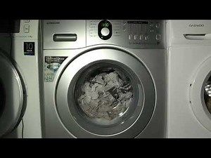 Synthetics 60'c Intensive + easy iron / Samsung Diamond drum WF8604 Washing machine