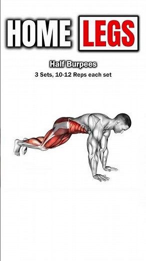 10 Home Lower Body Exercises💪| How To Build Bigger Legs At Home?
