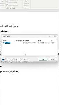 Mail Merge in MS Word Step by Step 🔥 MS Word Advance Trick | mail merge letter in word from excel