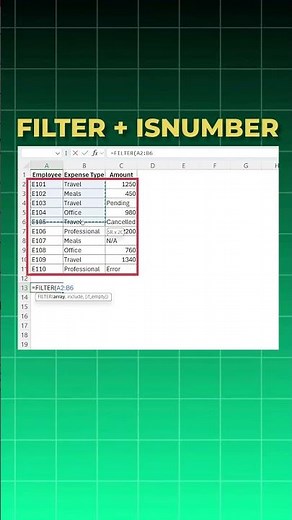 Excel FILTER Like a Pro REMOVE TEXT INSTANTLY