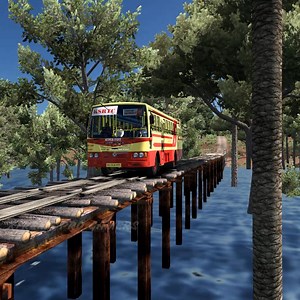 1.2M views · 5.2K reactions | KSRTC Super Fast Bus Driving on Broken Bridge #EuroTruckSimulator2 #ashokleyland #ksrtc | Xtreme Pro Gamers | Facebook