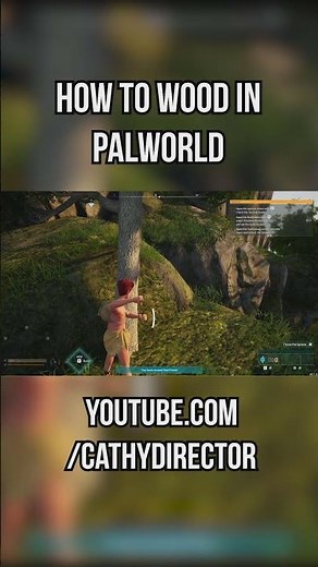 How to get Wood in PALWORLD #youtubeshorts #palworld #shorts
