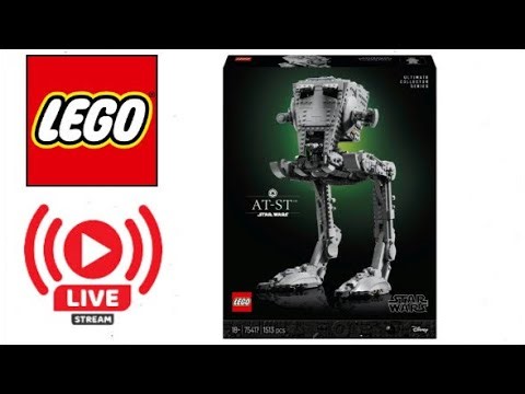 Lego Star Wars AT ST Live Building #lego #livebuild #legostarwars