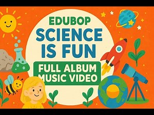 🎶 EduBop - Science is Fun (Full Album Music Video for Kids | 13 Educational Songs!) 🎶