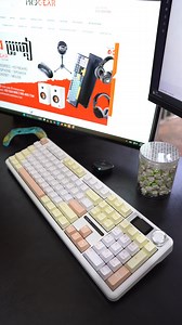 3.5K views | Aula F108 Pro Wireless + Bluetooth HotSwap Mechanical RGB Gaming Keyboard - 100% Wired Hot-Swappable Gasket Mechanical Keyboard - Premium Dual-Tone PBT Keycaps - Five-Layered Sound-Absorbing Padding - Type C detachable cable - Per-Key RGB (Music Rhythm Available through software) - Vibrant RGB Availabl | Pro Gear | Facebook