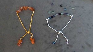 How to Embellish an Adjustable Slider Clasp Bracelet