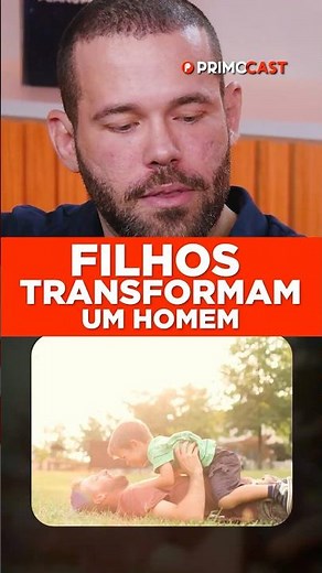 This is how being a father transforms a man...