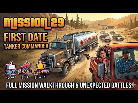 GTA San Andreas: Mission #29 - FIRST DATE & TANKER COMMANDER | Meeting The Crazy Catalina!
