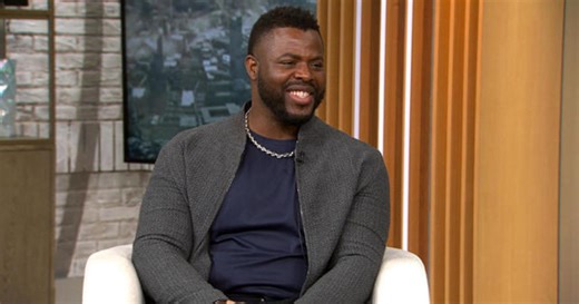 Actor Winston Duke talks "Black Panther: Wakanda Forever" and filming without Chadwick Boseman