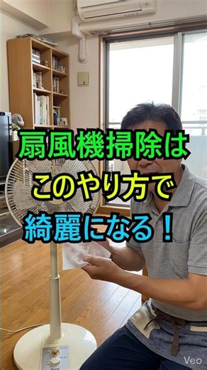 Using "this" was the right way to clean my electric fan.