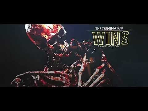 smoking skeleton meme edit // the terminator wins