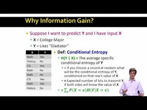 Lecture 75 — Information Gain | Mining of Massive Datasets | Stanford University
