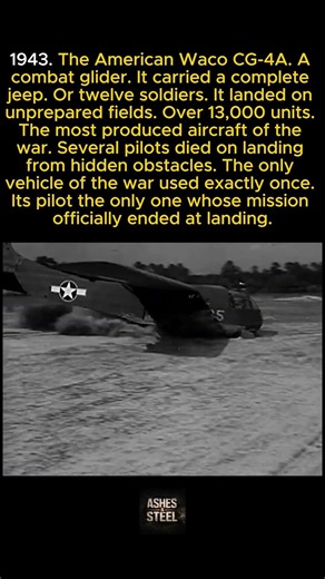 The American glider that landed once and never came back with jeep and twelve soldiers