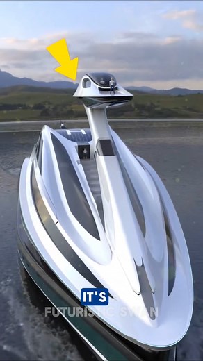 This Yacht Is Designed to Look Like a Swan