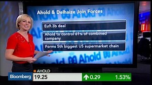 Ahold to Buy Delhaize in Biggest Grocery Deal in Decade (
