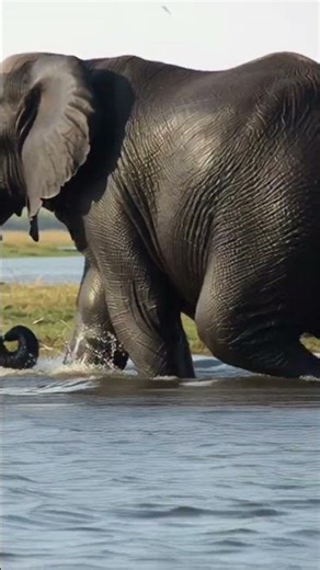 “You Won’t Believe What This Elephant Does in the Water!”
