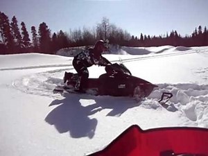 Yamaha Apex xtx in the powder