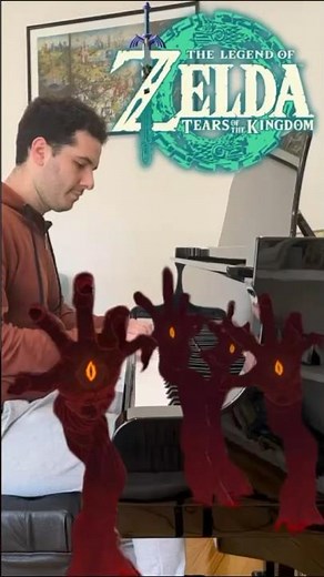 Zelda game over theme piano #piano #tearsofthekingdom #zelda #totk #gaming