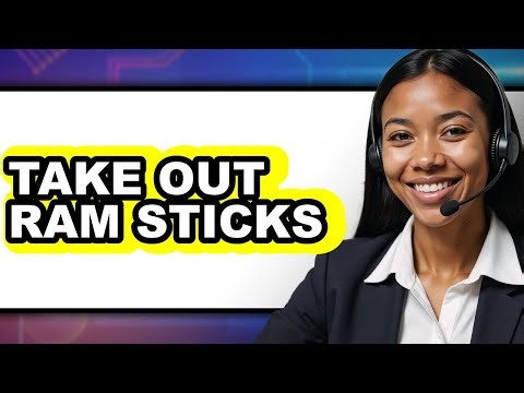 How to Take Out RAM Sticks (Only Way)