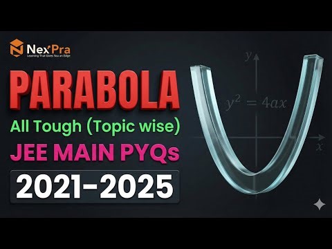 Parabola (Conic section) JEE Main PYQ (2021–2025)|All Tough Questions | Target 99+ %ile
