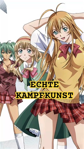 Echte Kampftechniken in Ecchi Anime 🥷