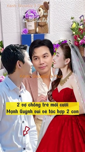 Thieng Ngan and Tam are so happy! #manhquynh #phinhung #news #showbiz #entertainment #thiengngan