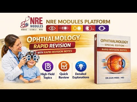 NRE STEP - 1 RAPID REVISION || Complete OPHTHALMOLOGY With NRE Modules Platform Notes.