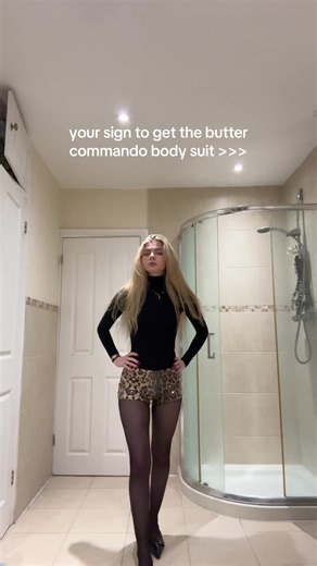 the only body suit you will ever need @Commando #commando #wearcommando #butterbodysuit #bodysuit #turtleneck