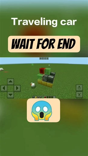 Minecraft traveling car 😱😱||#Minecraft#viralshorts