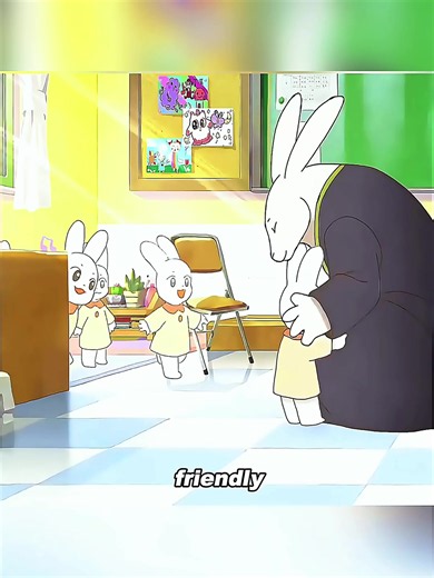 Rabbit Teacher Animation: Creepy Little Red Flower Story