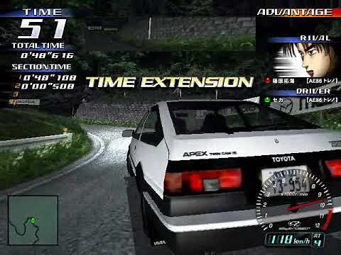 Initial D Arcade Stage Version 3 - Part #30 - Takumi Fujiwara (ENG SUB)