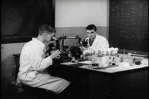 1950s Raw Footage Scientists Research Lab Stock Footage Video (100% Royalty-free) 4105813 | Shutterstock
