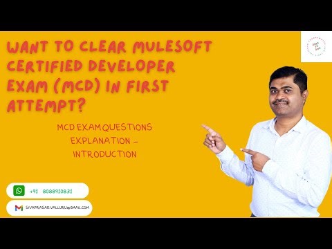 MULESOFT CERTIFED DEVELOPER - MCD EXAM QUESTIONS EXPLANATION - INTRO