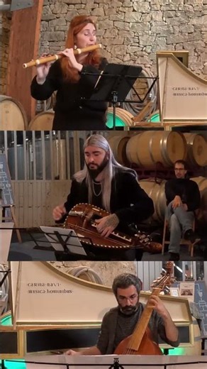 #baroque hurdy gurdy with Saüc Ensemble